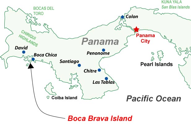 Boca Brava Satelite View